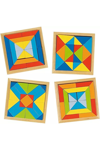 Goki Puzzle lemn copii, 2 in 1, din lemn,