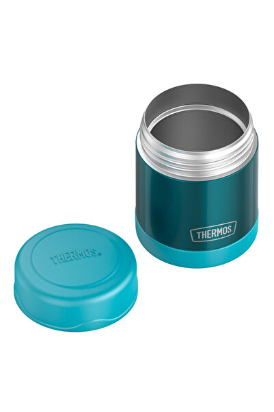 Thermos Kids Funtainer Stainless Steel Food Jar - Teal Blue - 290ml