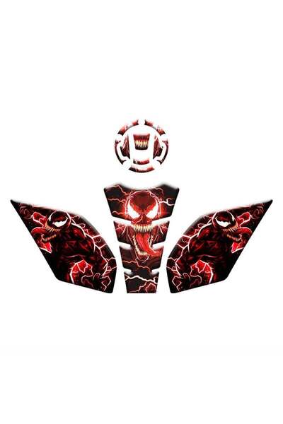 gogo premium CF MOTO 250 SR 2020 - 2024 UYUMLU TANK PAD SET 014