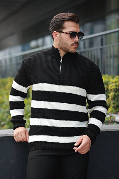 BY İMPALA MODA Pulover OVERSIZATĂ Semi-FERMOARE