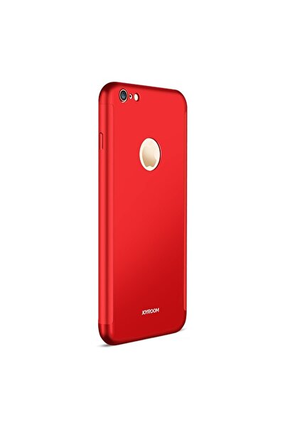 Joyroom Full Cover 360 Case for Apple iPhone 6/6s (Front + Back) Red + Protective Film