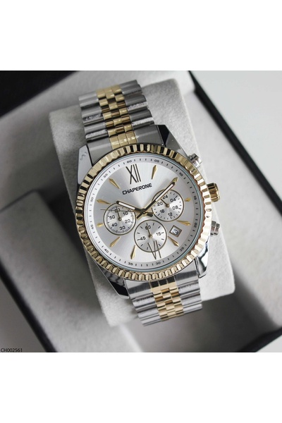 Chaperone Ch002561 Men's Steel Band Wrist Watch