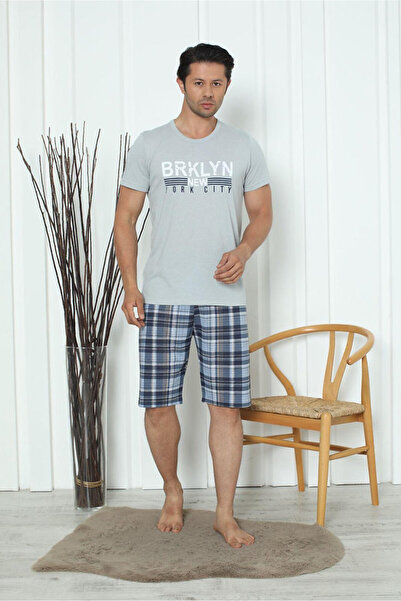 Ars Kısa Kollu Kapri Erkek Pijama Takımı