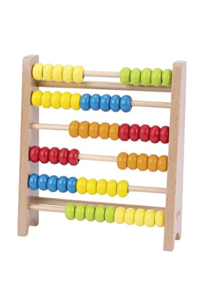 Goki Numaratoare pentru copii, cu bile din lemn,