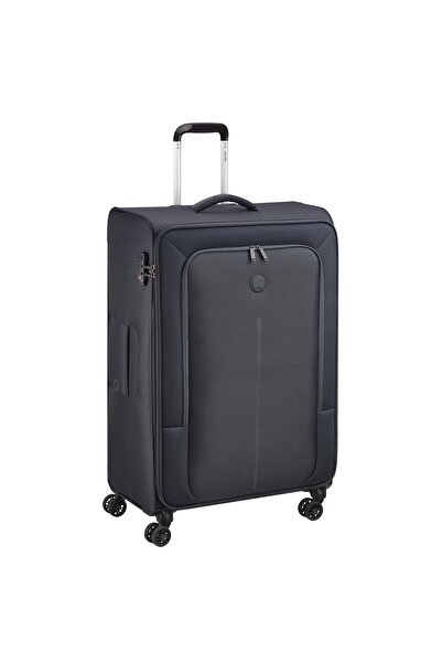 Delsey Caracas 4 Wheel Soft Trolley, 80 cm, Black