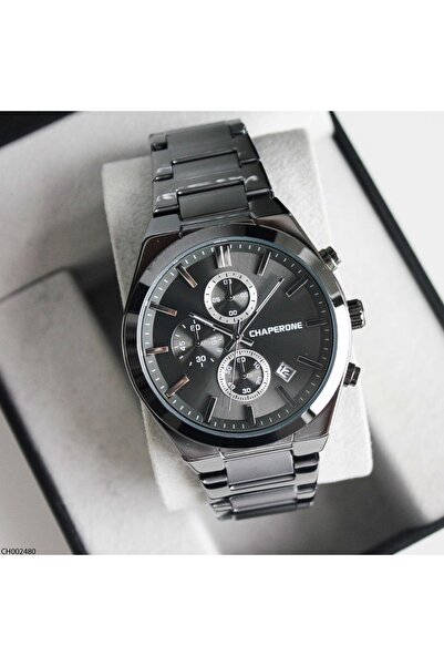 Chaperone Ch002480 Men's Steel Band Wrist Watch