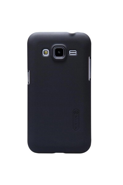 Nillkin Carcasă Samsung Galaxy Core Prime Frosted Shield Neagră + Folie de Pr...