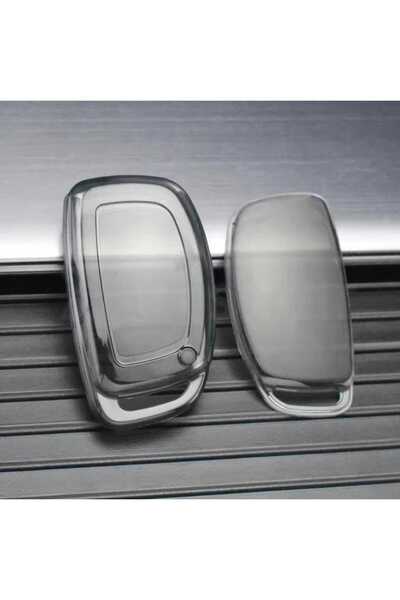 AYCANSTORE Husă pentru telecomandă Hyundai, transparentă, închisă, transparentă