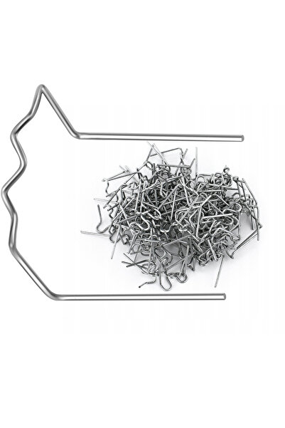 Rosfix Set Capse Plastic 90° 0,6mm | 100 Bucăți | Fixare Precisă și Durabilă