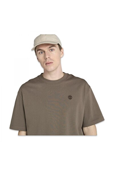 Timberland Tb0A6Gh3 Dunstan River Sleeve Tee Brown Men's T-Shirt