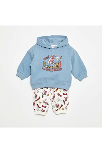 KIABI طقم مارفل للجري: هودي + بنطال - قطعتان باللون الأزرق