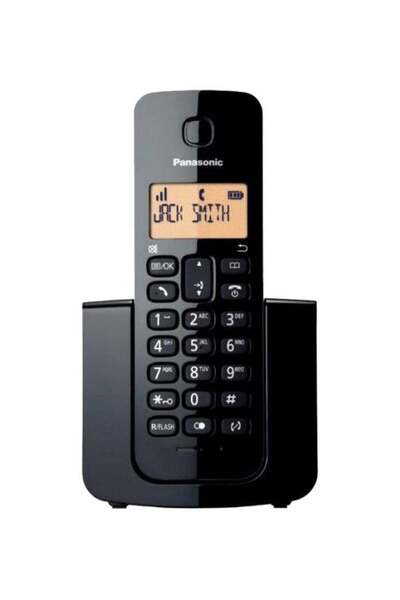 PANASONIC Panasonic KX-TGB110 Cordless Landline Phone with Caller ID - Black