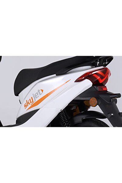 Skyjet Ecolıne Elektrikli Moped Beyaz