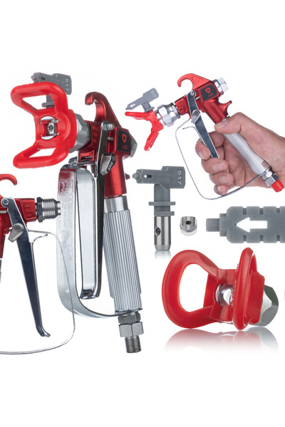 Rosfix Pistol Vopsit UltraSpray J-20 Set cu Duza 517 | 3000psi, 1/4", 7/8"