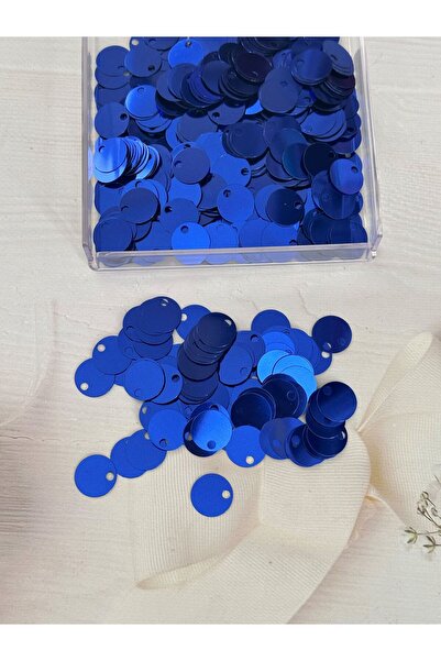miraylahobi 20 mm (2 cm) Pul Çanta, Supla, Patik Pulu 25 gr No:25 Saks mavi