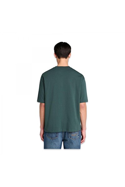 Timberland Tb0A6Gh3 Dunstan River Sleeve Tee Green Men's T-Shirt