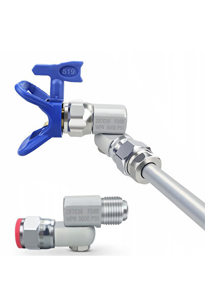 Rosfix Racord Rotativ 7/8" Aluminiu | 360° | Compatibil cu pistol de vopsit