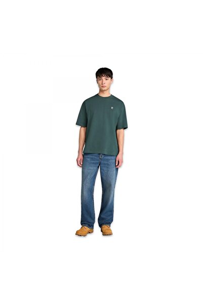 Timberland Tb0A6Gh3 Dunstan River Sleeve Tee Green Men's T-Shirt
