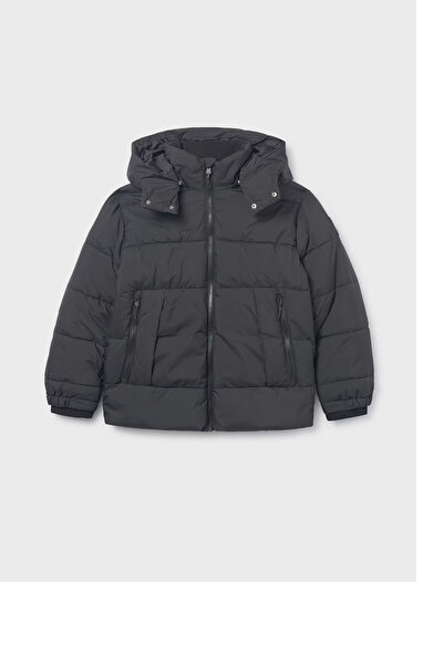 MAYORAL Μπουφάν για αγόρια με επένδυση 10-16 ετών Μαύρο