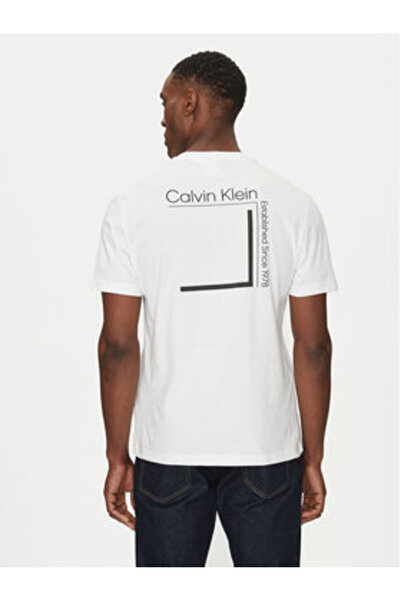 Calvin Klein Ανδρικό T-Shirt K10K114152 Λευκό