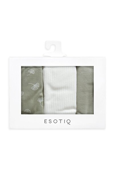 ESOTIQ Women's Panties Set 3-Pack Classic Everyday Briefs Cotton & Elastane | Mia-Mia