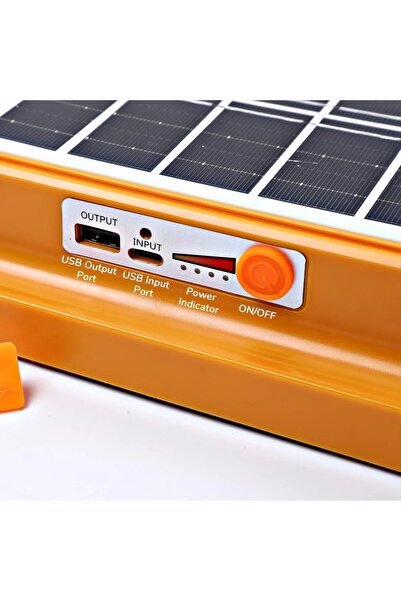 Generic Powerful Solar Flashlight with Mobile Charging Port