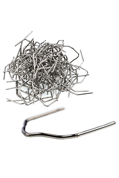 Rosfix Plastic Staple Set Type V 0.8mm | 100 Pieces | Durable External Angle