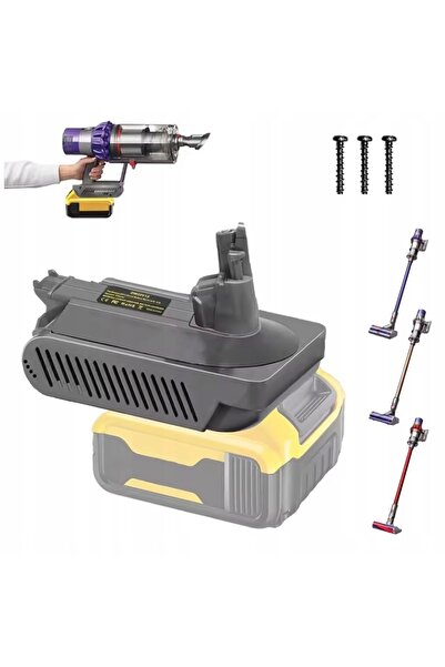 Rosfix Adaptor Baterie Dewalt 18–60V | Compatibil cu Aspirator Dyson V10