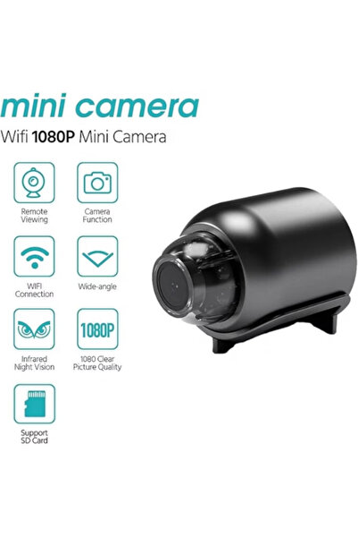 AVEO Mini camera WiFi, night vision, model X5, spion, rezolutie 1080p