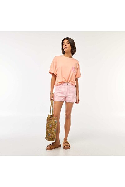 KIABI Striped shorts PINK