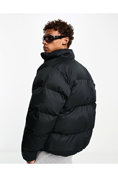 Nike Club Puffer Erkek Siyah Günlük Stil Mont