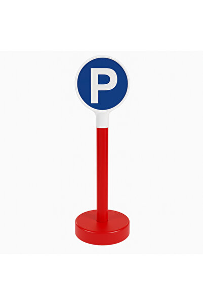 CARBOY Boundary post with support and warning sign – rapid signaling