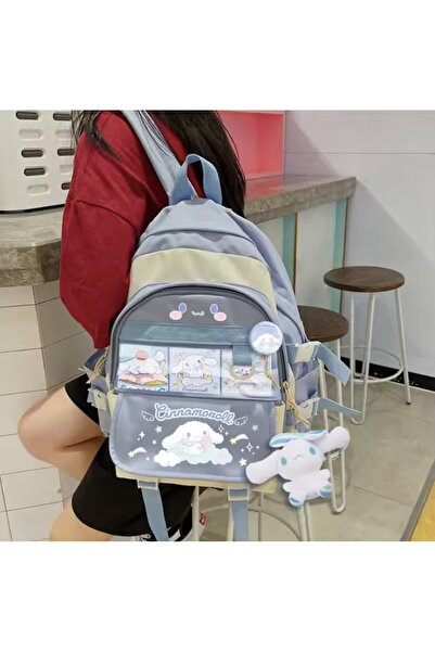 İnci Cinnamoroll Okul Sırt Çantası Sanrio Çanta