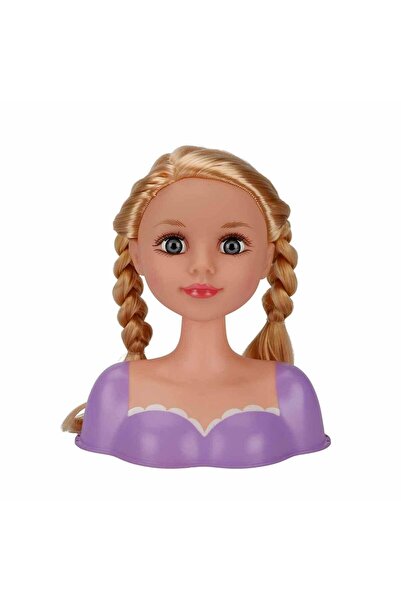 Sunman Alisha Saç Tasarım ve Makyaj Baş Mankeni – Tarak ve Aksesuar Seti ile