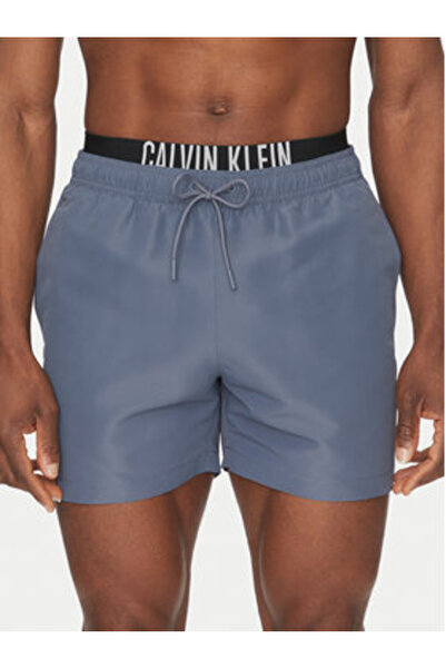 Calvin Klein Ανδρικό μαγιό σορτς KM0KM01093 Γκρι