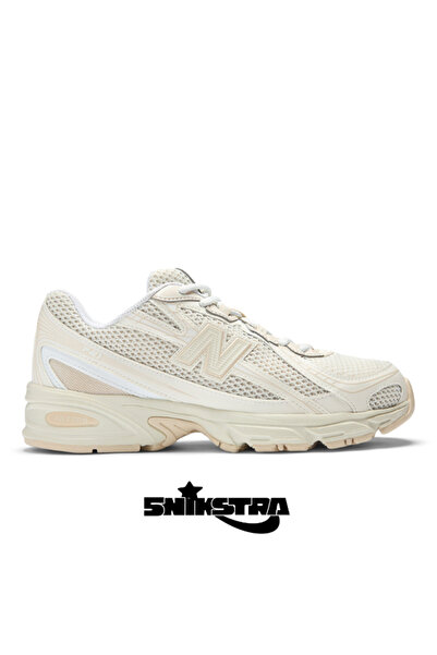 New Balance 740 Beige Unisex Casual Sports Shoes - Snikstra