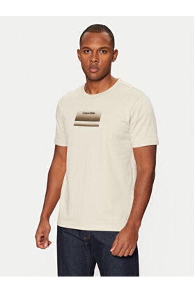 Calvin Klein Ανδρικό T-Shirt K10K113803 Μπεζ
