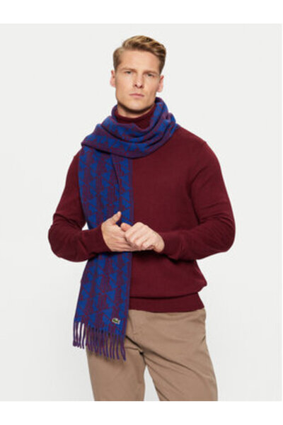 Lacoste Unisex Κασκόλ RE2422-00 πολύχρωμο