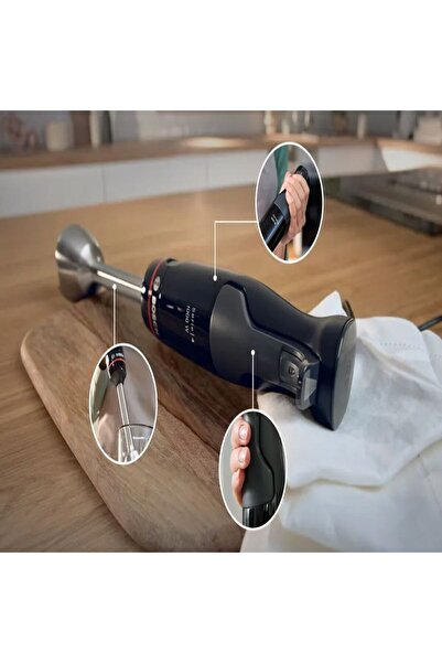 Bosch El Blenderı ErgoMaster 1000 W Siyah, Antrasit - UZUNKAYA HOME Mutfak Tartısı Hediyeli