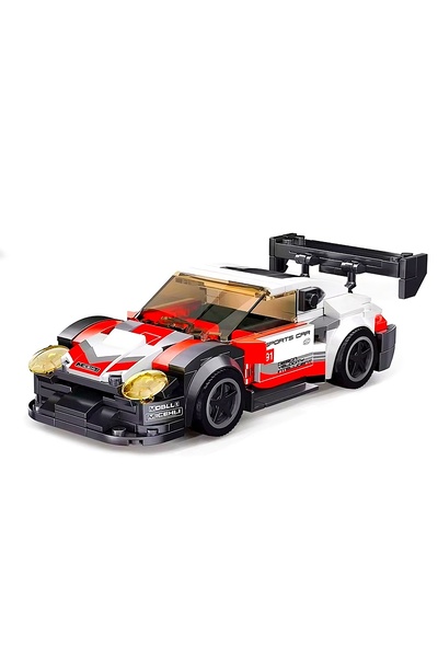 MJ TOYS Teknik Porsche 911 Oyuncak Araba Porsche Oyuncak Araba Yapı Blok Oyun...