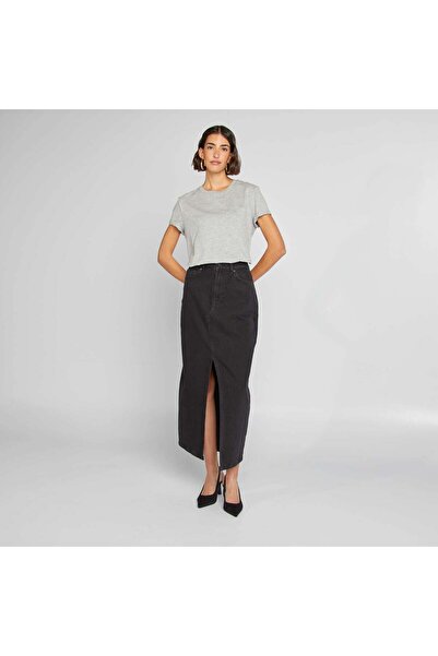 KIABI Short-sleeved jersey T-shirt GREY