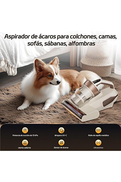 Jimmy Mattress Vacuum Cleaner with UV-C Light, Hot Air Function,Dust Sensor, Dust Mite Removal 600W