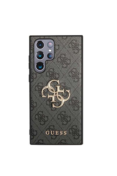 Guess Θήκη για Samsung Galaxy S24 Ultra, Μεταλλικό λογότυπο 4G, Λεπτή προστασία, Συμβατή, Μαύρη