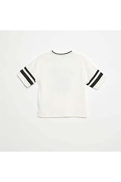 KIABI Baseball style T-shirt WHITE