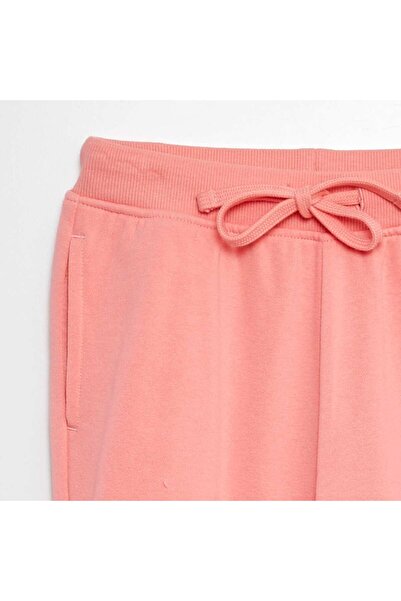 KIABI Plain lightweight sweatshirt fabric joggers PINK