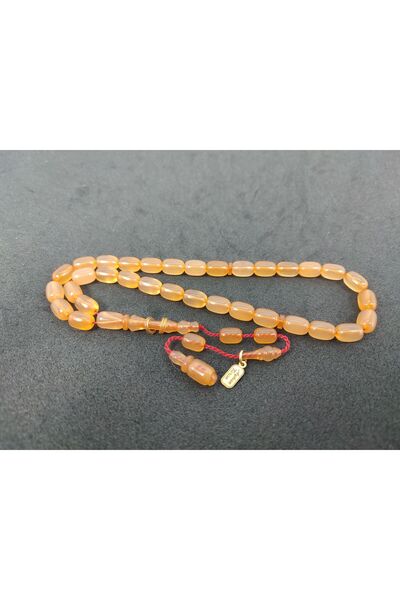 İskeçe Tesbih خاتم أيهان توران أوسير هوكاليد إيمامي 0.6 ديليم، مقاس كامل، قاب...