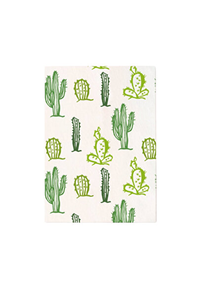 Dörtel Tedarik Cactus Themed Unlined Notebook