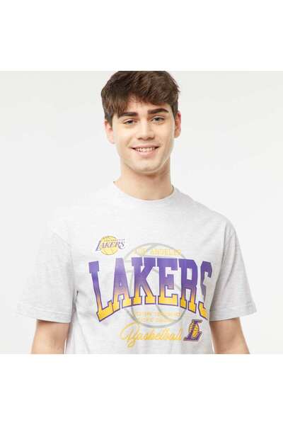 KIABI 'NBA' print T-shirt GREY