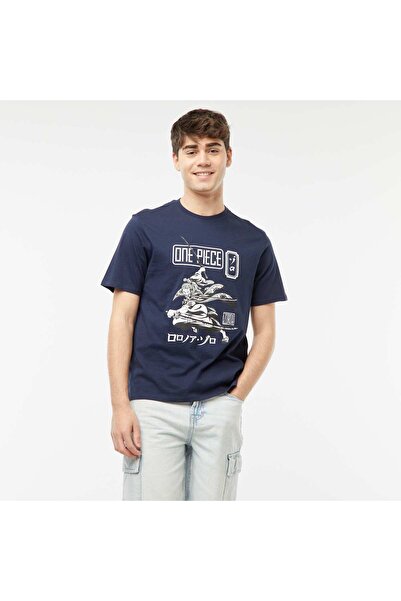 KIABI 'One Piece' printed T-shirt BLUE