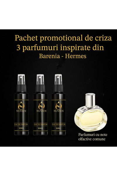 Nuvien Set of 3 Perfumes 50ml – Inspired by Barenia H.
